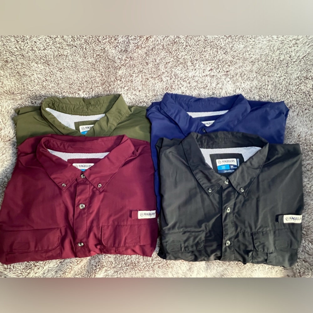 4 Magellan Outdoors Men’s Laguna Shirts